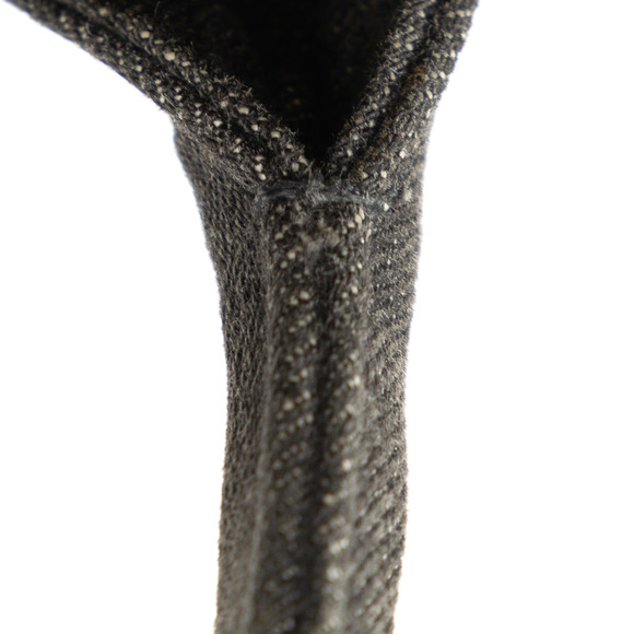 PRADA Canapa Logo Denim Satchel - Picture 9 of 11